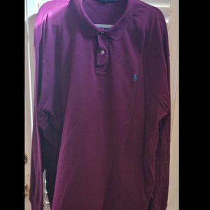 Ralph Lauren long sleeve polo 2XL